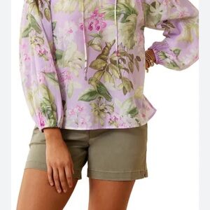 Floral Lavender Hoodie